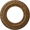 Ekena Millwork Claremont Ceiling Medallion (Canopies up to 7"), 10 5/8"OD x 5 3/4"ID x 1/2"P, Smokey Topaz Crackle CM10CLSTC - alternate 1